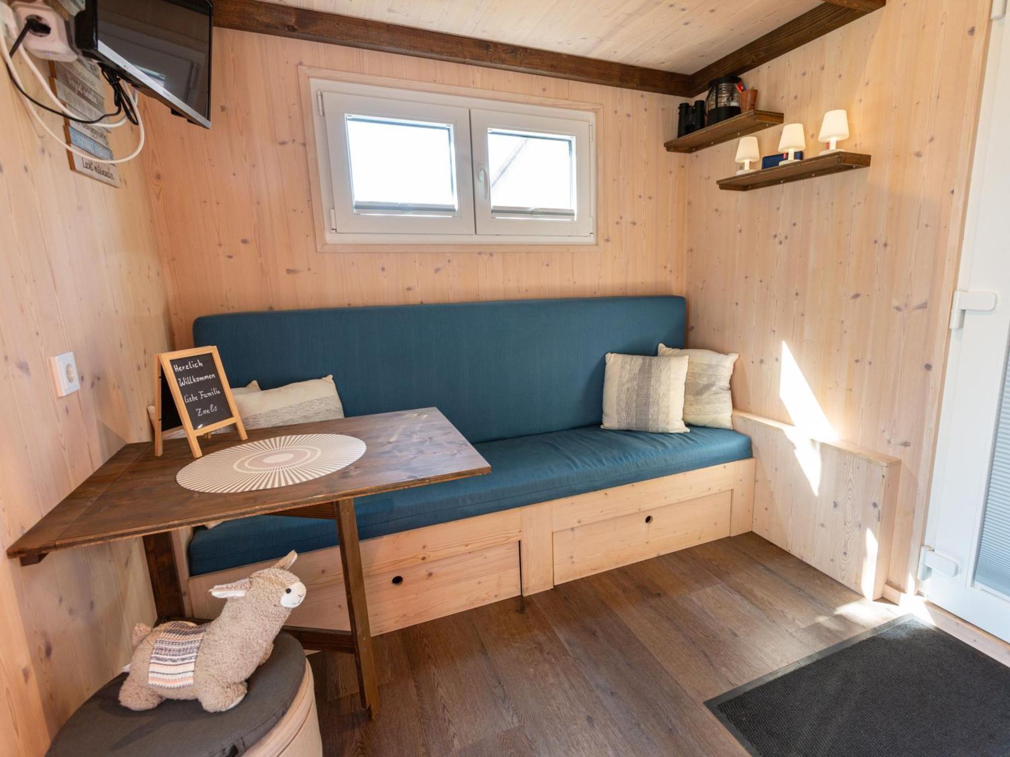 Tiny House Auf Der Alpaka Farm Villa Rubkow Exteriör bild